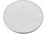 Батерия литиева BAT-CR2016/GMB Батерия литиева 3V CR2016 O20x1,6mm